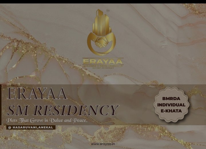 ERAYAA SM RESIDENCY – Villa Plot Community